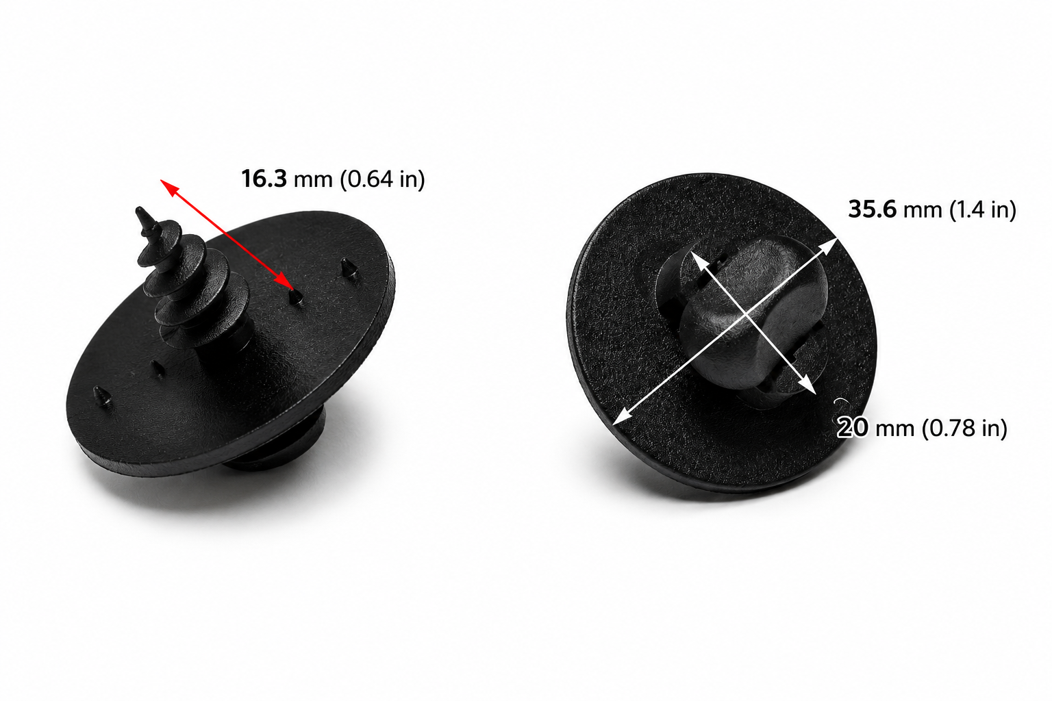 Oval Floor Fixation Screw for Audi, Volkswagen, Skoda | CFC02 - Image 3